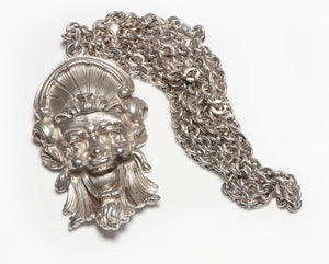 Buccellati Satyr Maschera Ligorica Sterling Silver Pendant