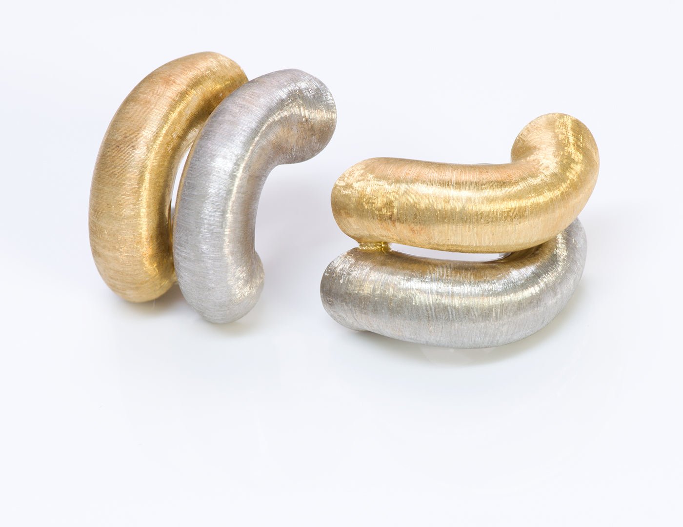 Buccellati Torchon San Marco 18K Gold Earrings