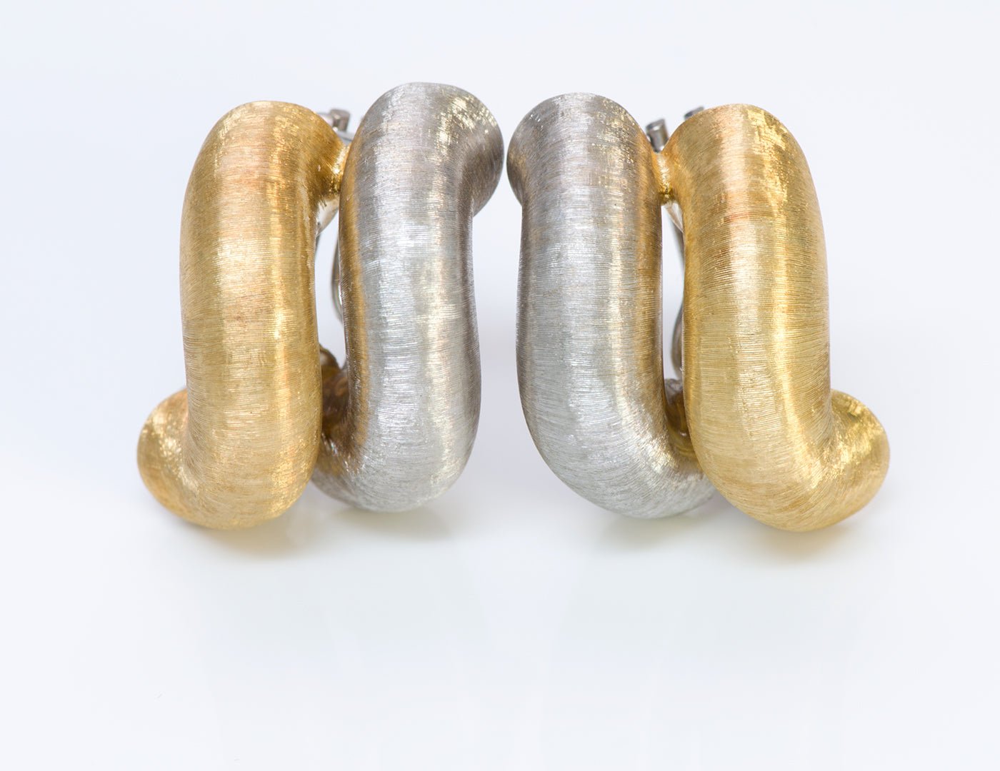 Buccellati Torchon San Marco 18K Gold Earrings - DSF Antique Jewelry