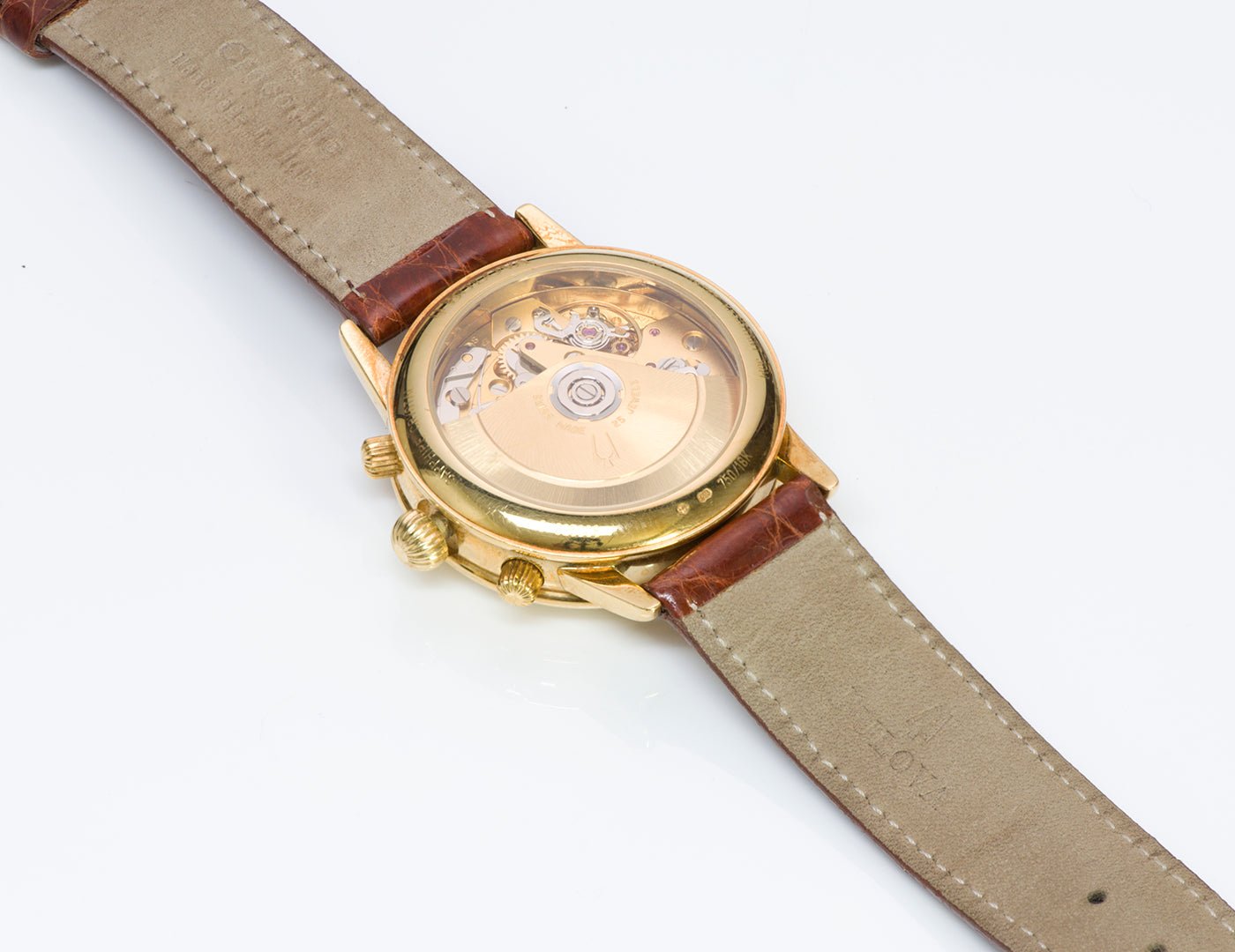Bulova 18K Gold Chronograph Automatic Watch 60C00