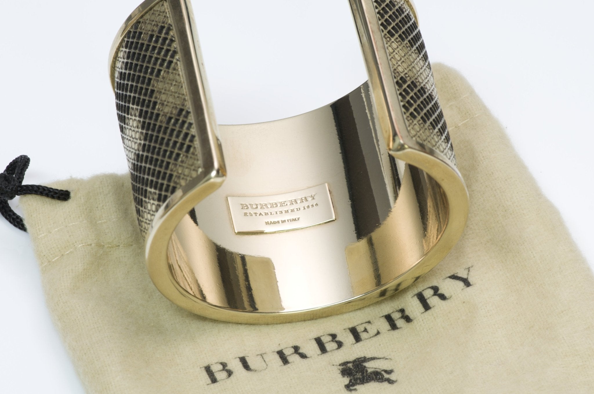 Burberry Nova Check Cuff Bracelet