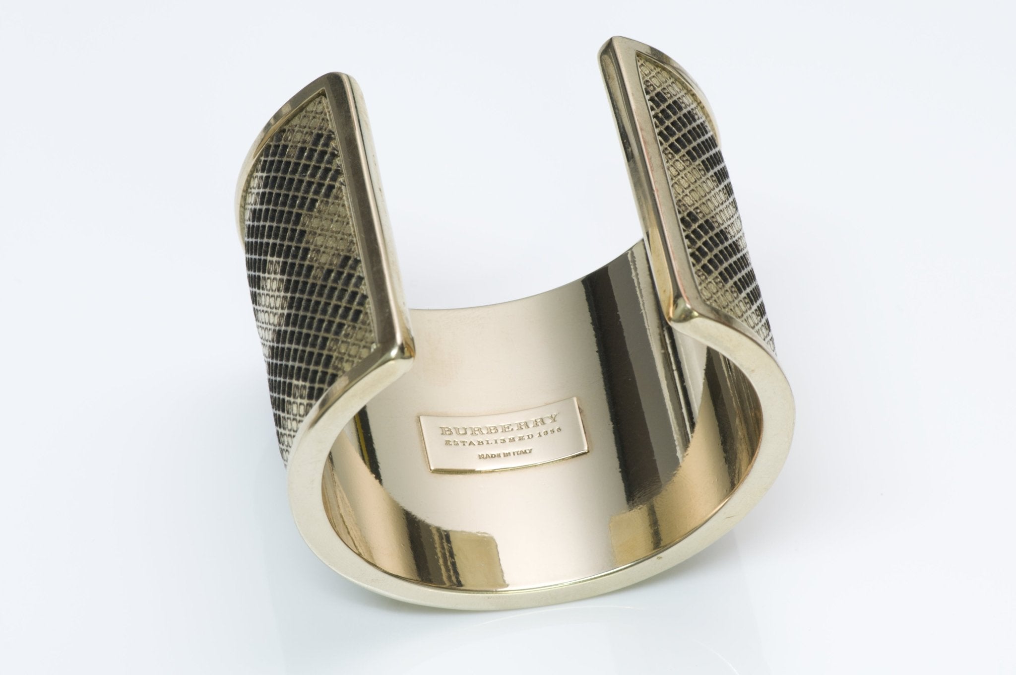 Burberry Nova Check Cuff Bracelet