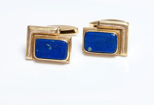 Burle Marx 18K Yellow Gold Cufflinks