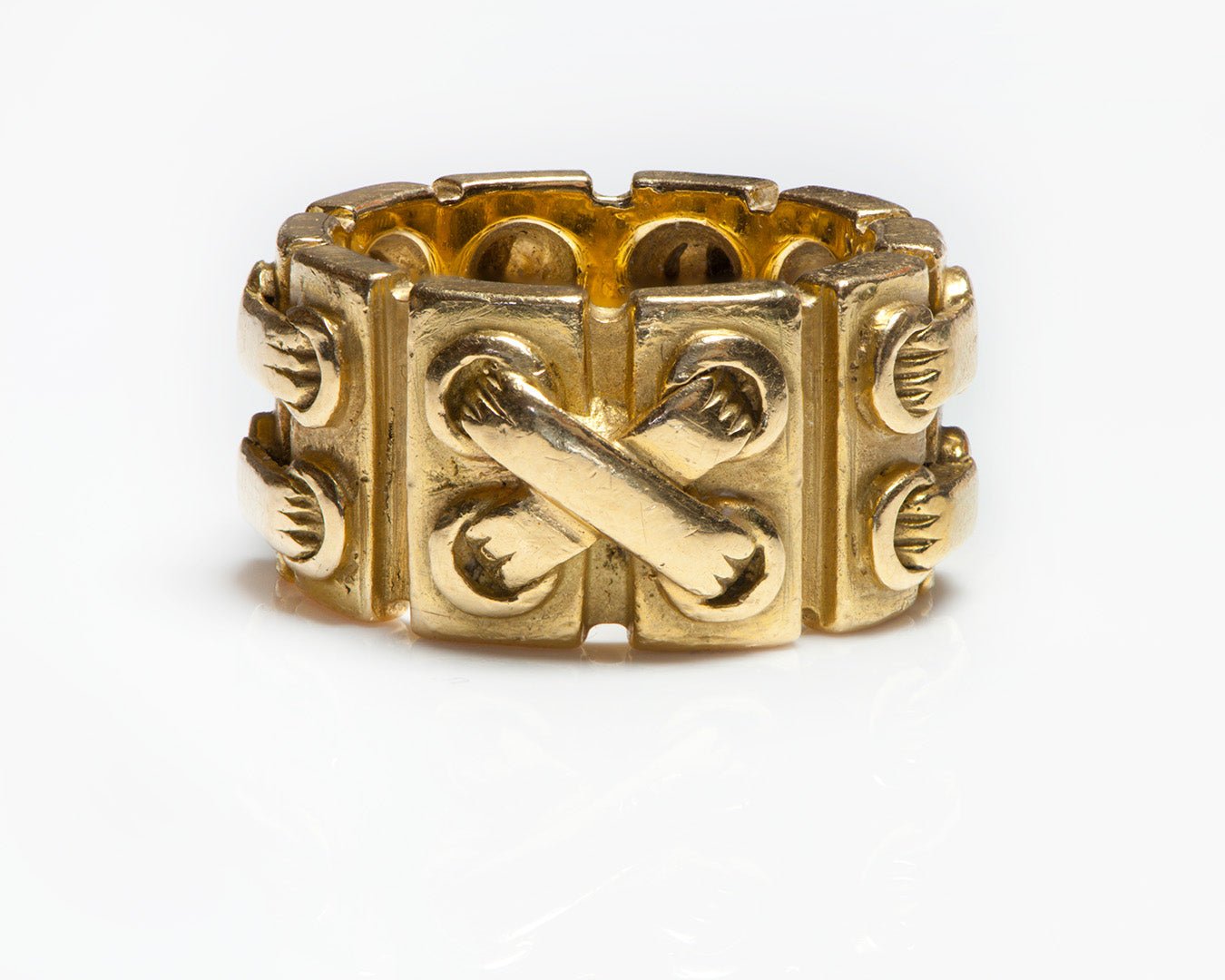 Cartier 18K Yellow Gold Wide Band