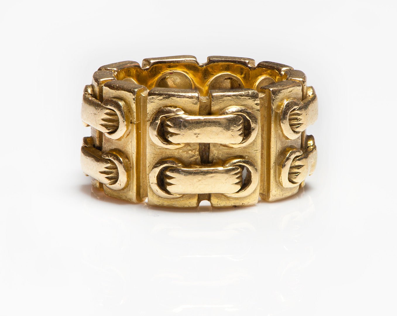 Cartier 18K Yellow Gold Wide Band