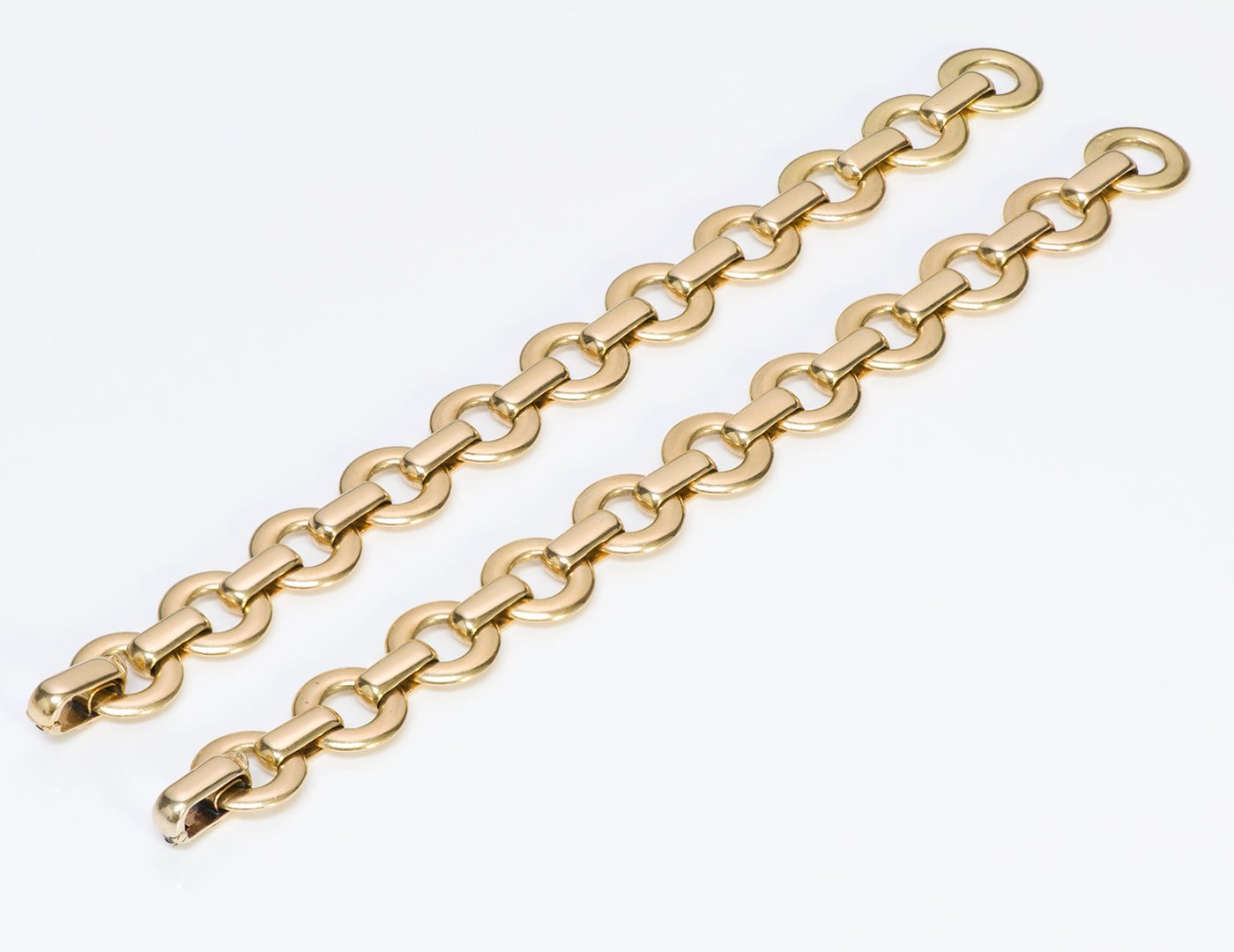Cartier George L'Enfant 18K Gold Bracelets Necklace - DSF Antique Jewelry