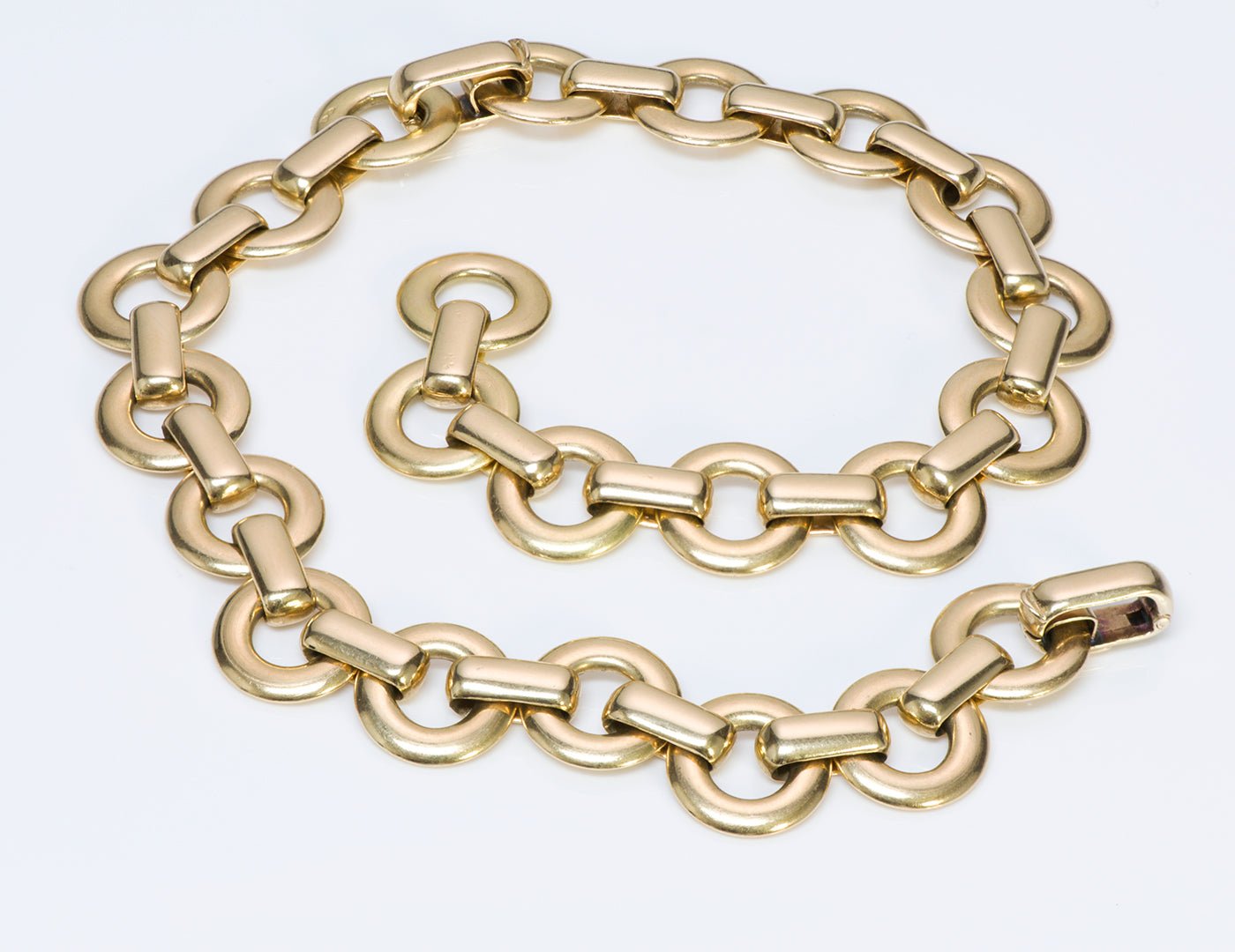 Cartier George L'Enfant 18K Gold Bracelets Necklace