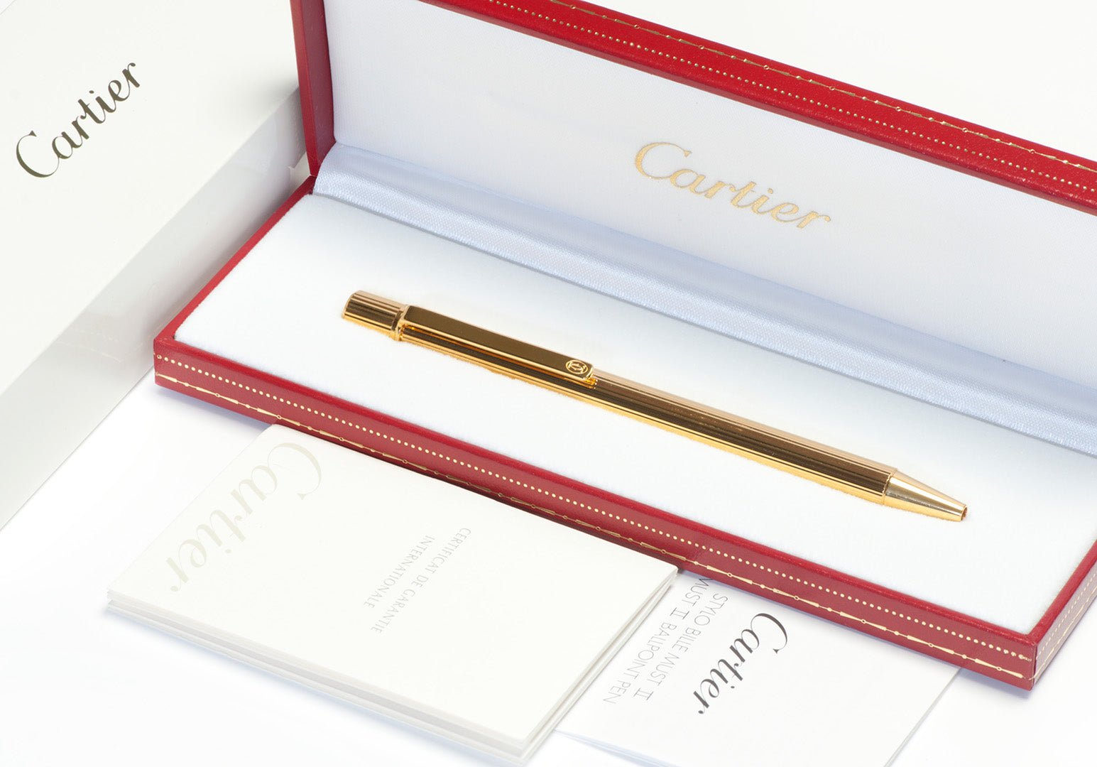 Cartier Godron Ball Pen