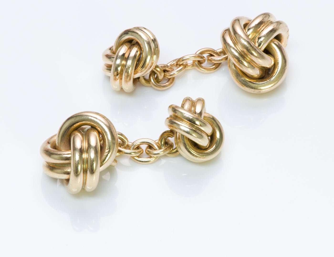 Cartier Gold Cufflink & Stud Set - DSF Antique Jewelry