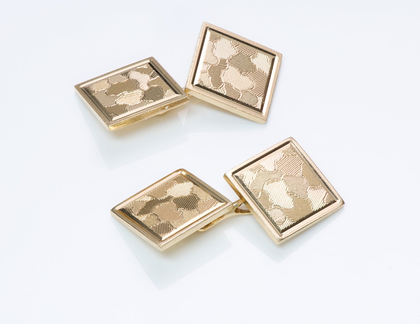 Cartier Gold Cufflinks - DSF Antique Jewelry