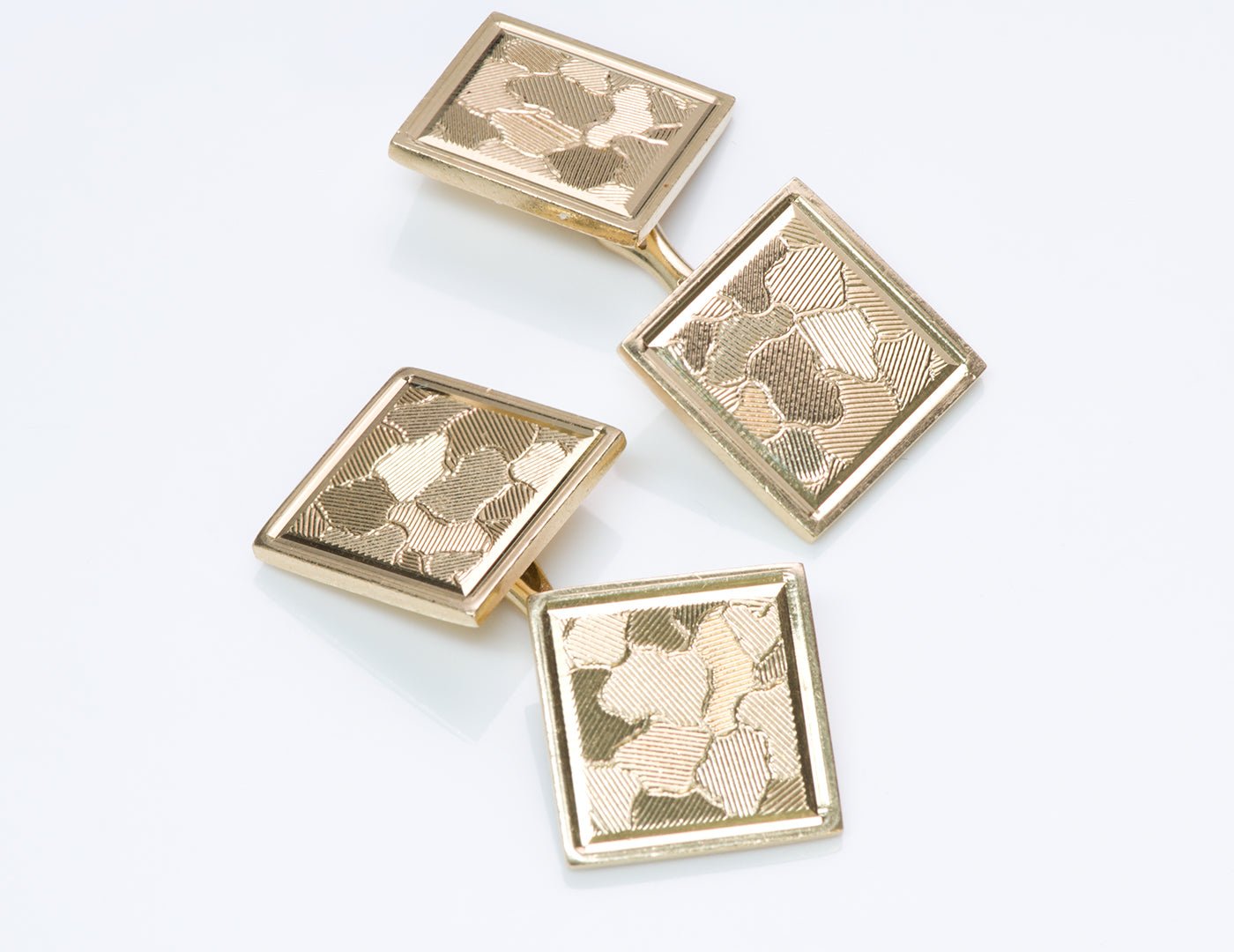 Cartier Gold Cufflinks - DSF Antique Jewelry