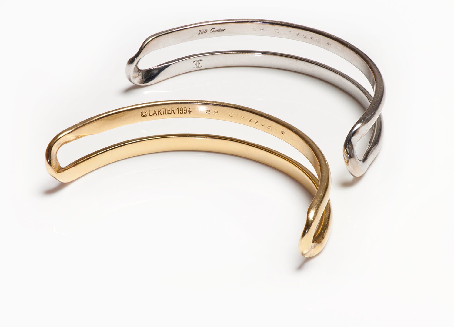 Cartier Interlocking Puzzle Gold Bracelet