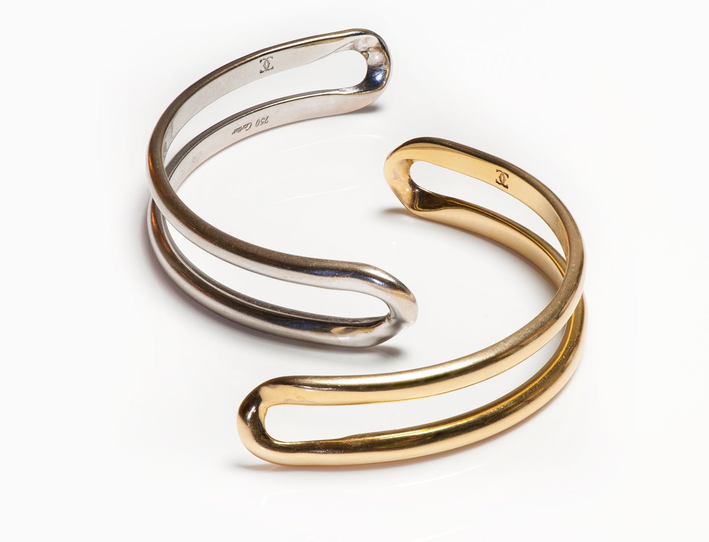 Cartier Interlocking Puzzle Gold Bracelet - DSF Antique Jewelry