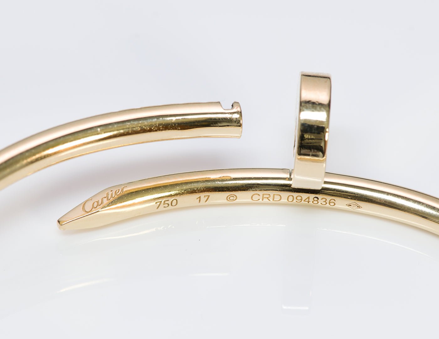 Cartier Juste Un Clou 18K Gold Bracelet - DSF Antique Jewelry