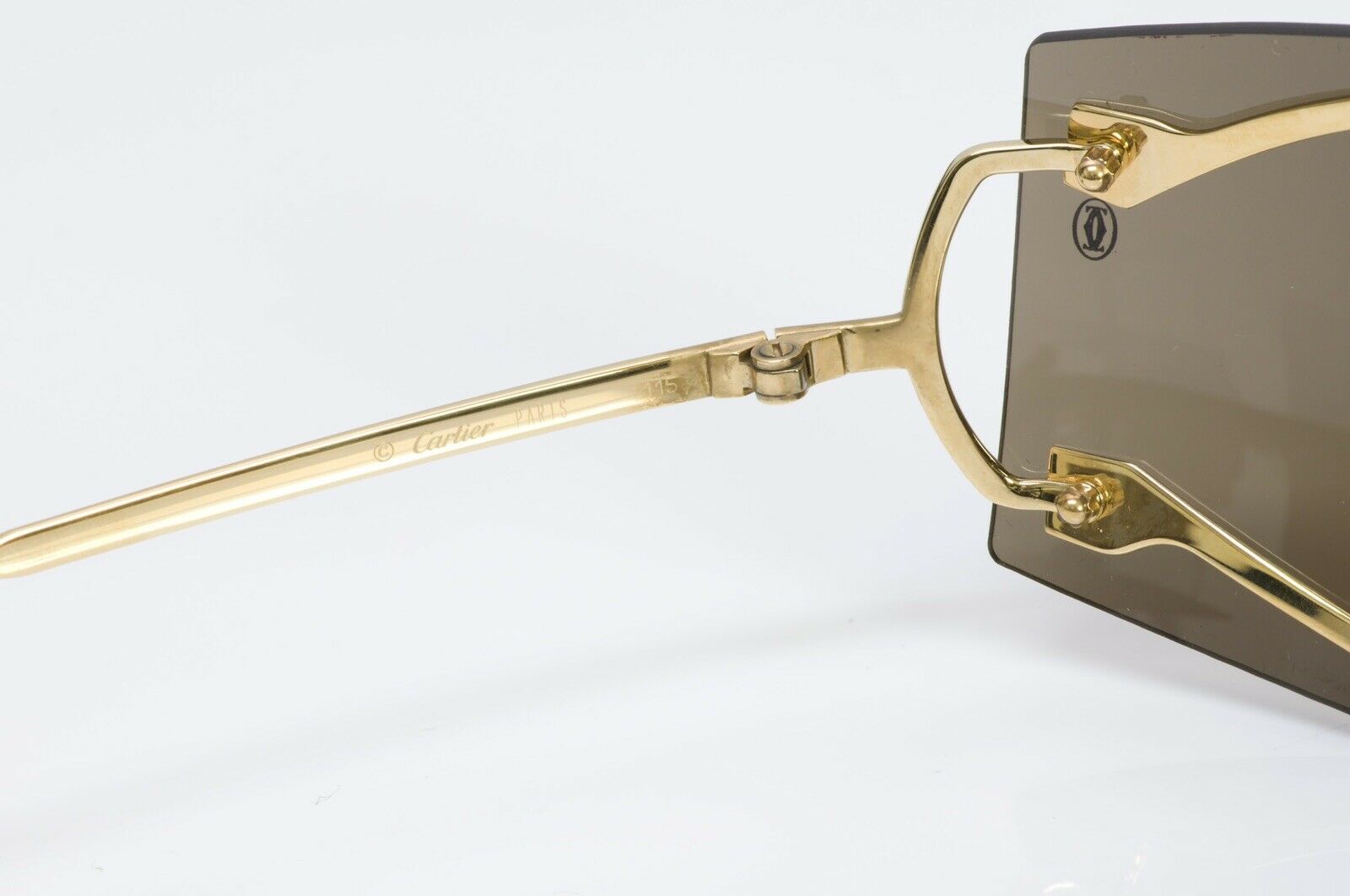 Cartier Paris Gold Plated Men’s Sunglasses - DSF Antique Jewelry