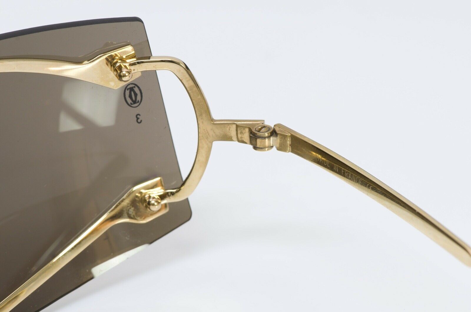 Cartier Paris Gold Plated Men’s Sunglasses
