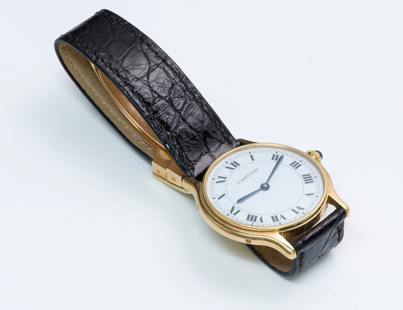Cartier Paris Gold Watch - DSF Antique Jewelry