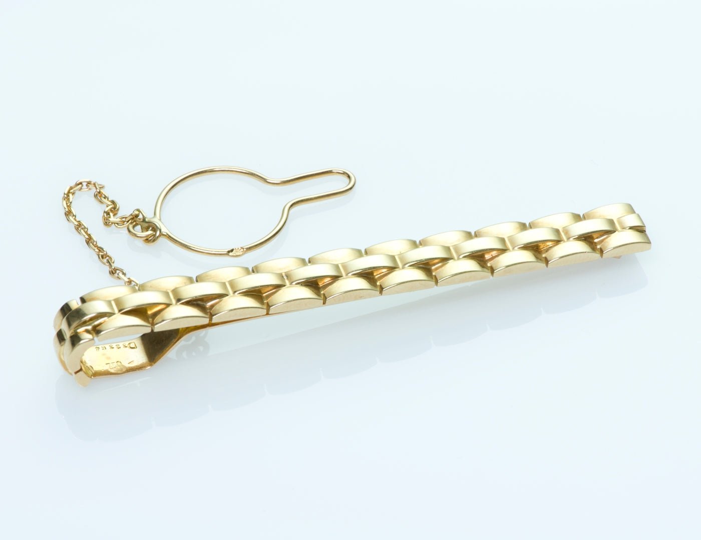 Cartier Paris Panthere Gold Tie Bar - DSF Antique Jewelry