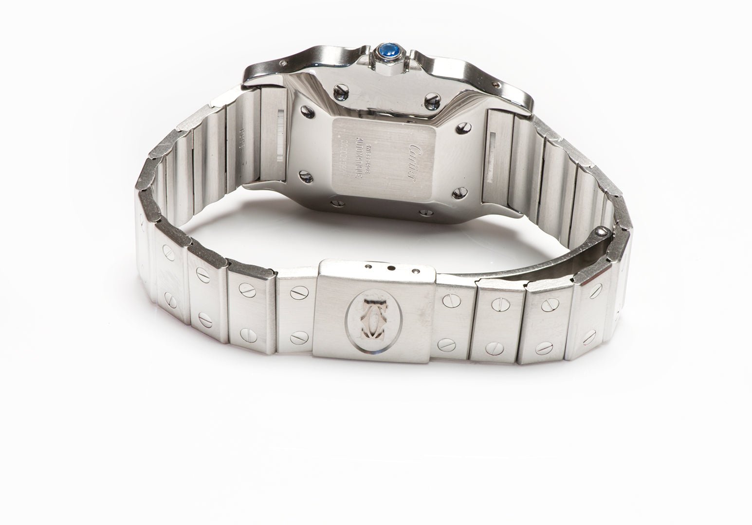 Cartier Santos Galbee Steel Automatic Watch 2380