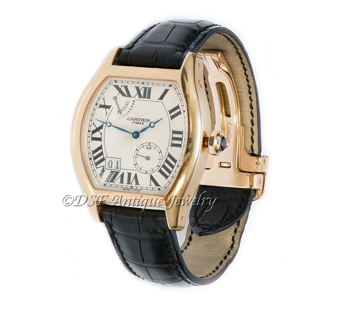 Cartier Tortue Gold XL 8 Day Power Reserve Privee Collection Watch