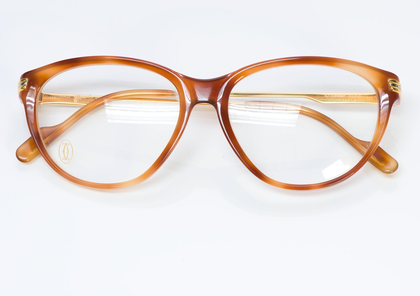 Cartier Trinity Gold Plate Eyeglasses