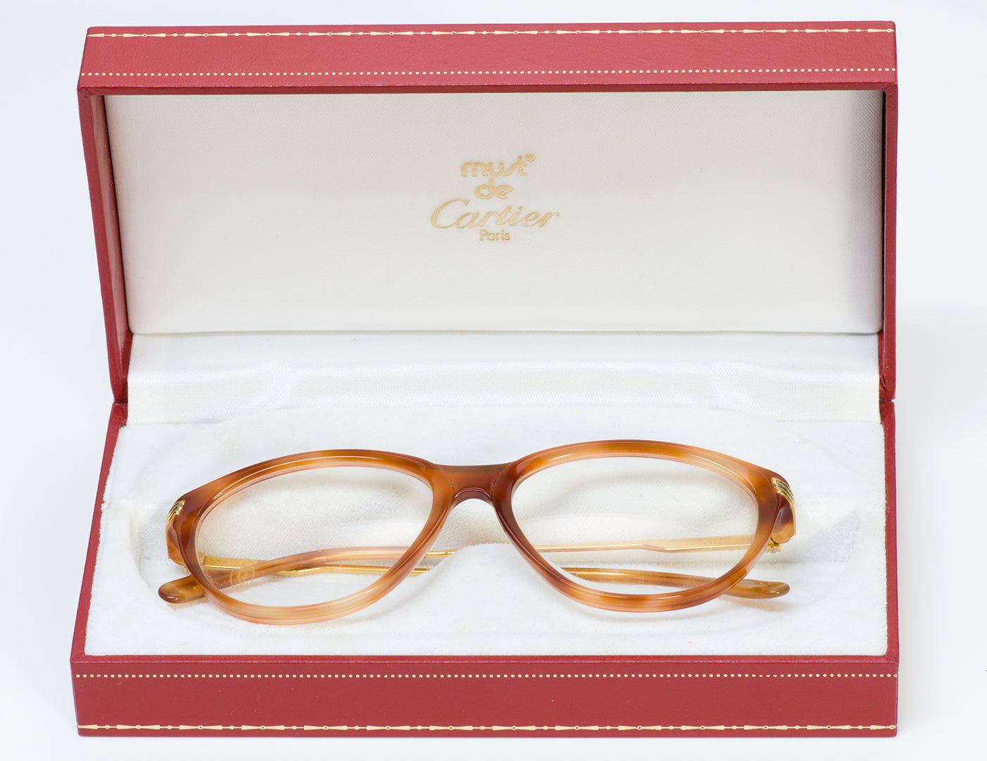 Cartier Trinity Gold Plate Eyeglasses