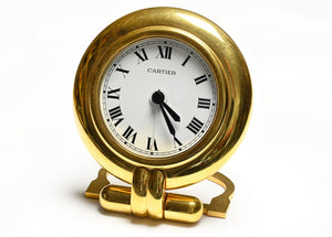 Cartier Colisee Travel Desk Alarm Clock