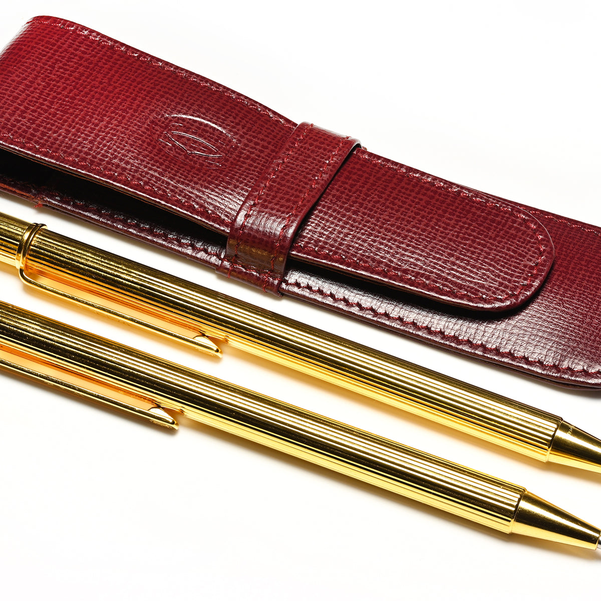 Cartier Must de Cartier Striped Ballpoint Pen Gold IMG_87902.jpg?v=1749742871&  main image 3