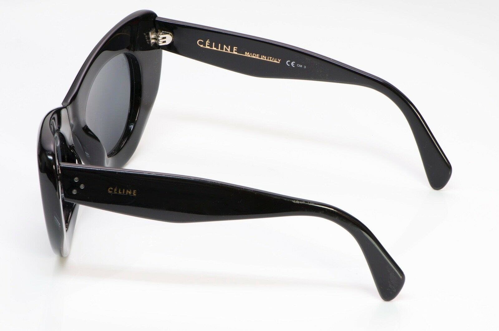 CELINE CL 41055/S Black Papillon Cat Eye Sunglasses