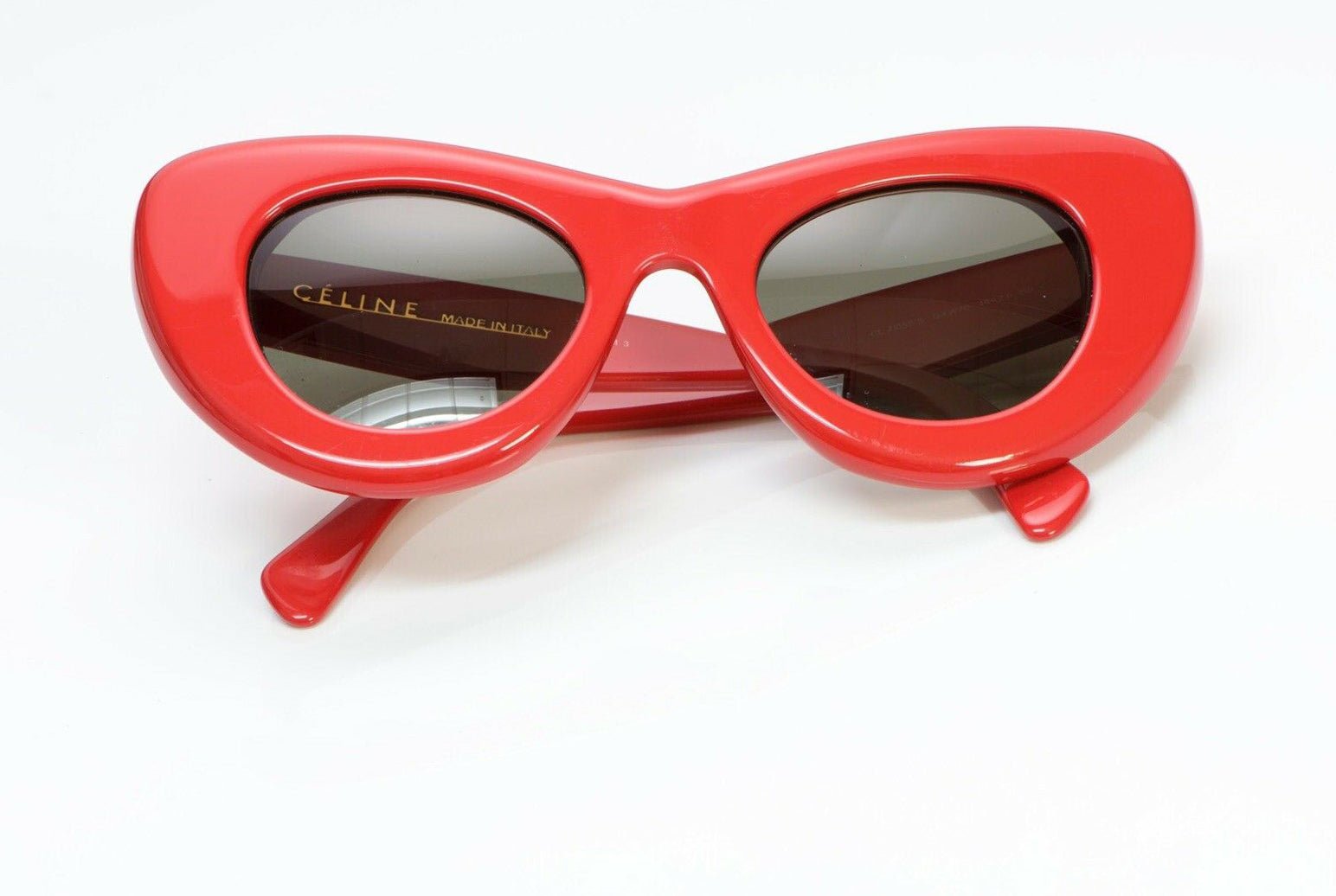 CELINE CL 41055/S Papillon Red Cat Eye Sunglasses