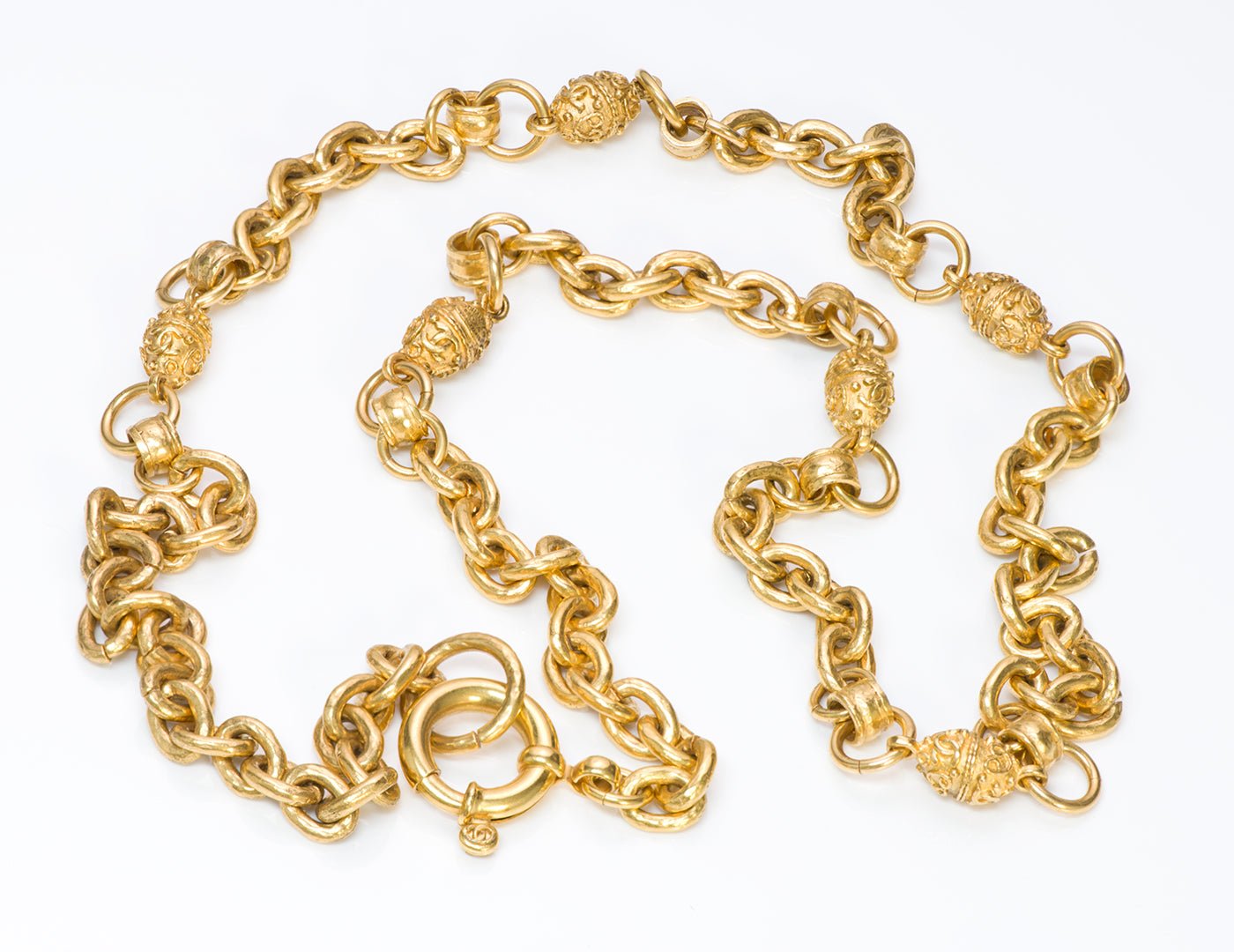 Chanel CC 2004 Byzantine Style Chain Necklace