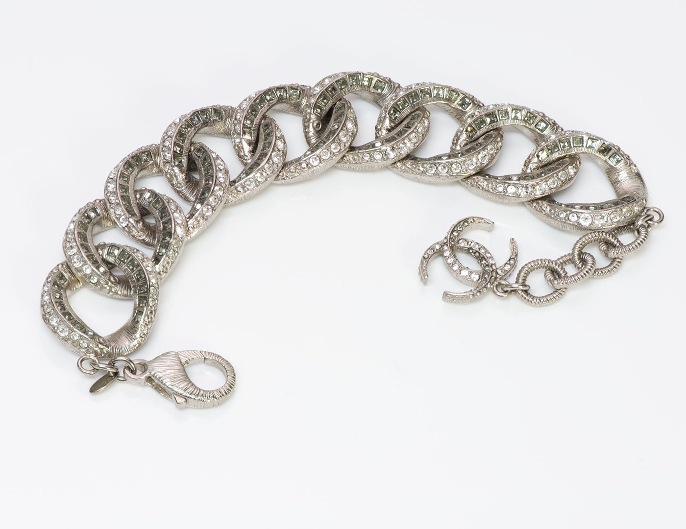 Chanel CC 2015 Dubai Crystal Chain Bracelet