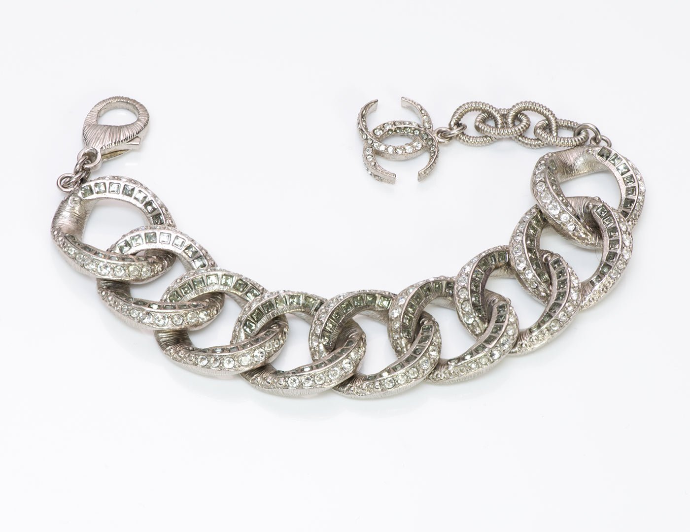 Chanel CC 2015 Dubai Crystal Chain Bracelet