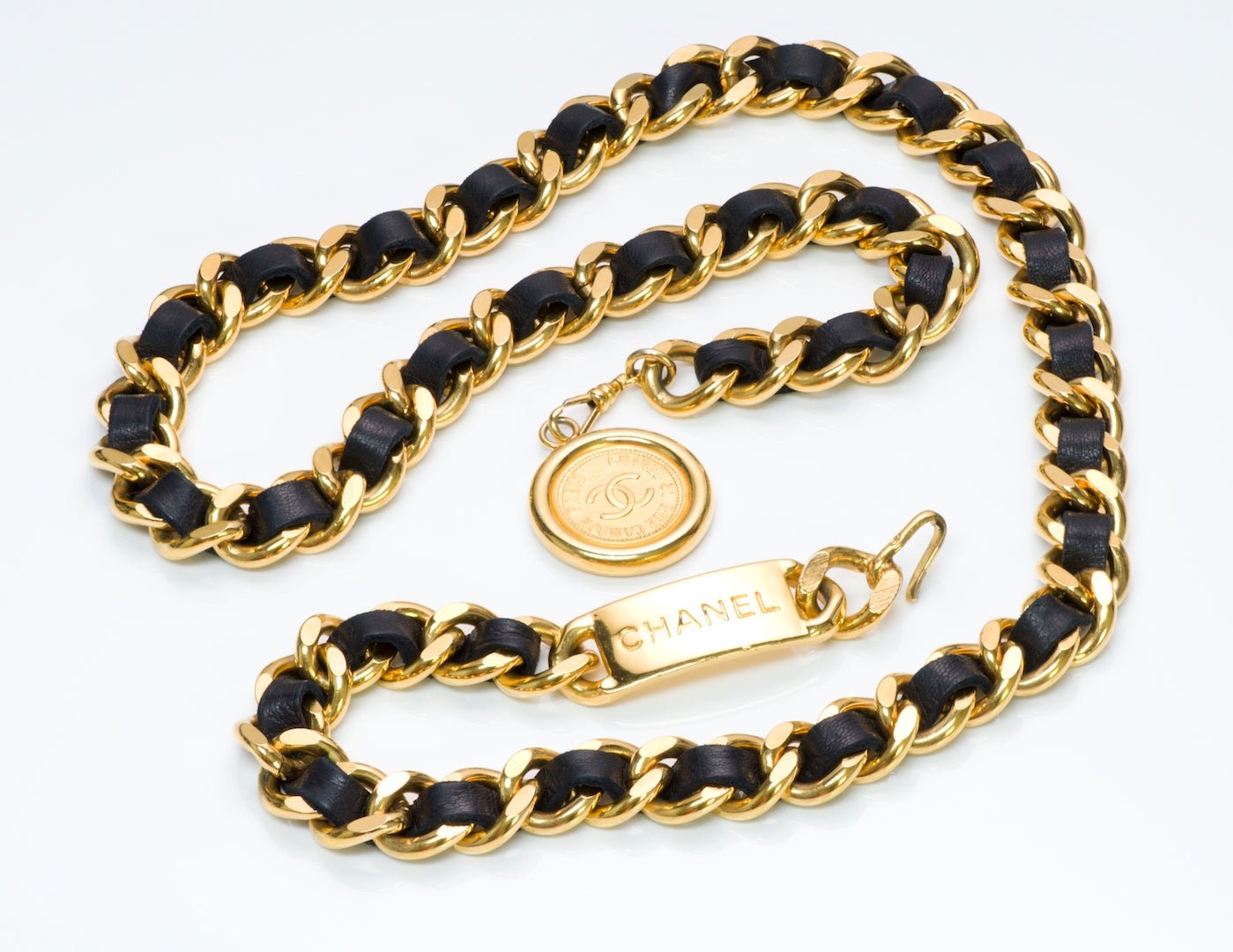 Chanel Chain Leather Belt