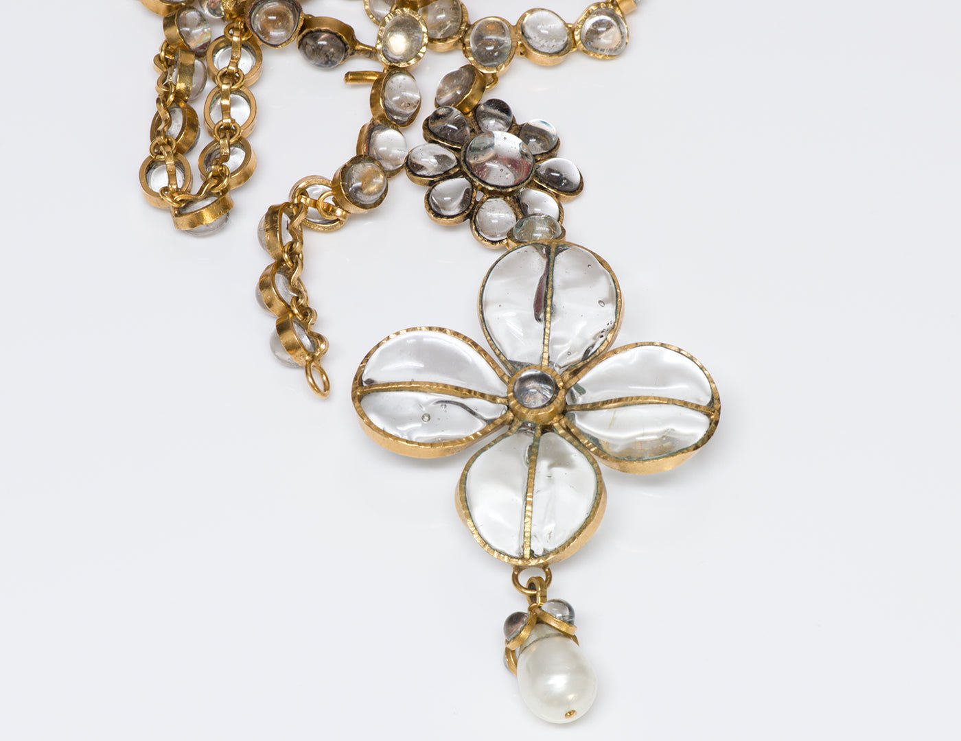 Chanel Couture Maison Gripoix Pearl Necklace - DSF Antique Jewelry