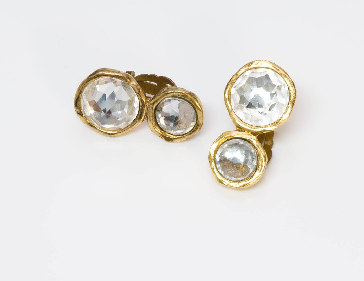 Chanel Crystal Earrings - DSF Antique Jewelry