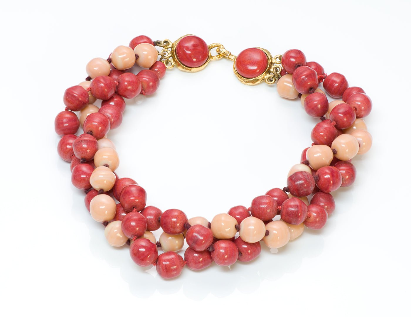 Chanel Gripoix Glass Bead Necklace