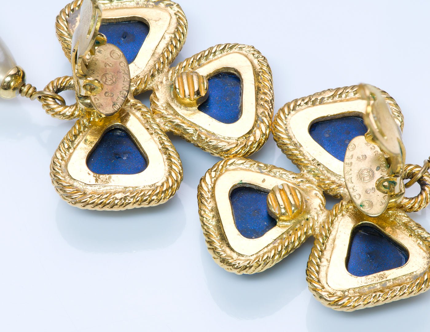 Chanel Gripoix Pearl Earrings - DSF Antique Jewelry