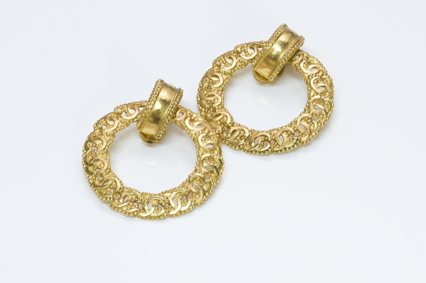 Chanel Hoop Earrings - DSF Antique Jewelry