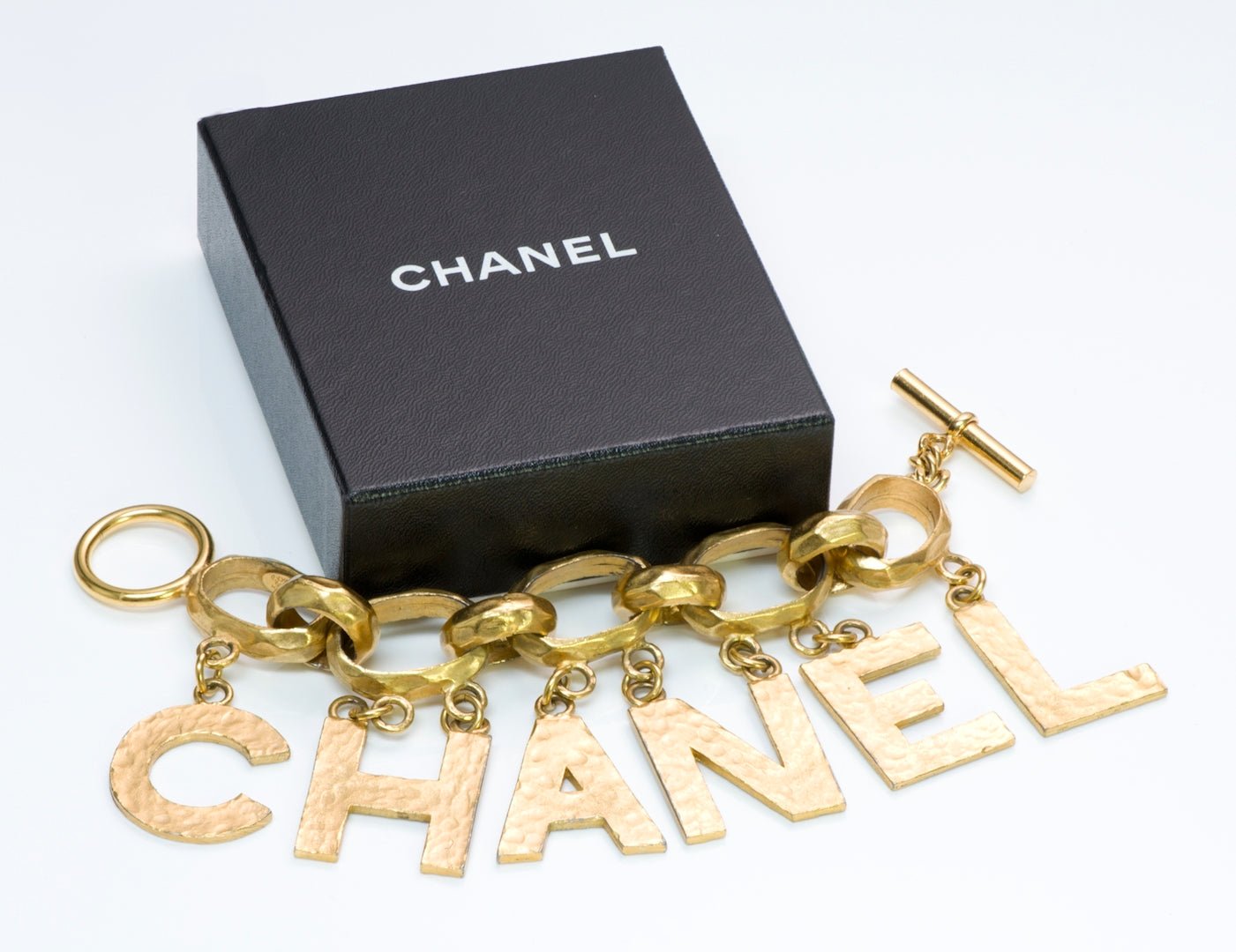 Chanel Letter Charm Bracelet