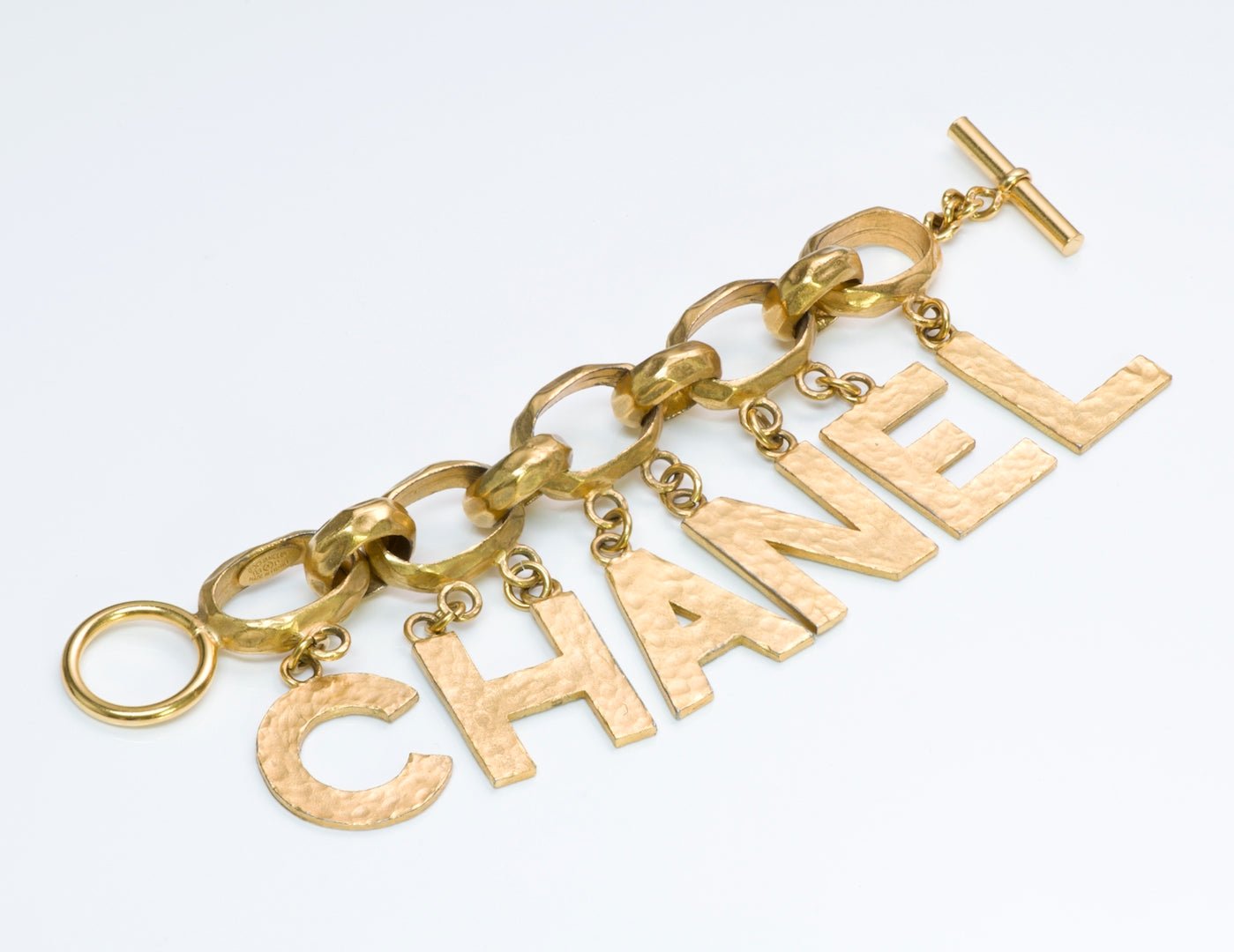Chanel Letter Charm Bracelet