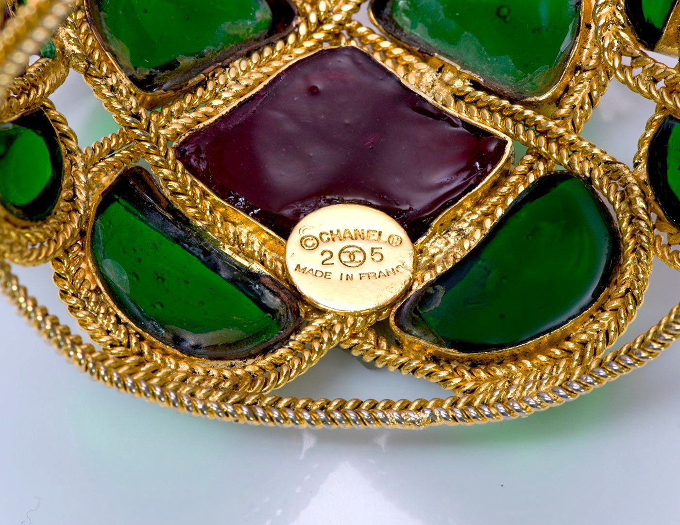 Chanel Maison Gripoix Byzantine Style Cuff Bracelet - DSF Antique Jewelry