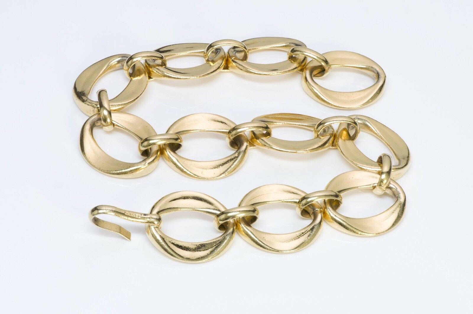 Chanel Paris 1980’s Chain Link Choker Necklace