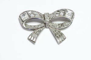 CHANEL Paris CC Spring 2008 Crystal Bow Brooch