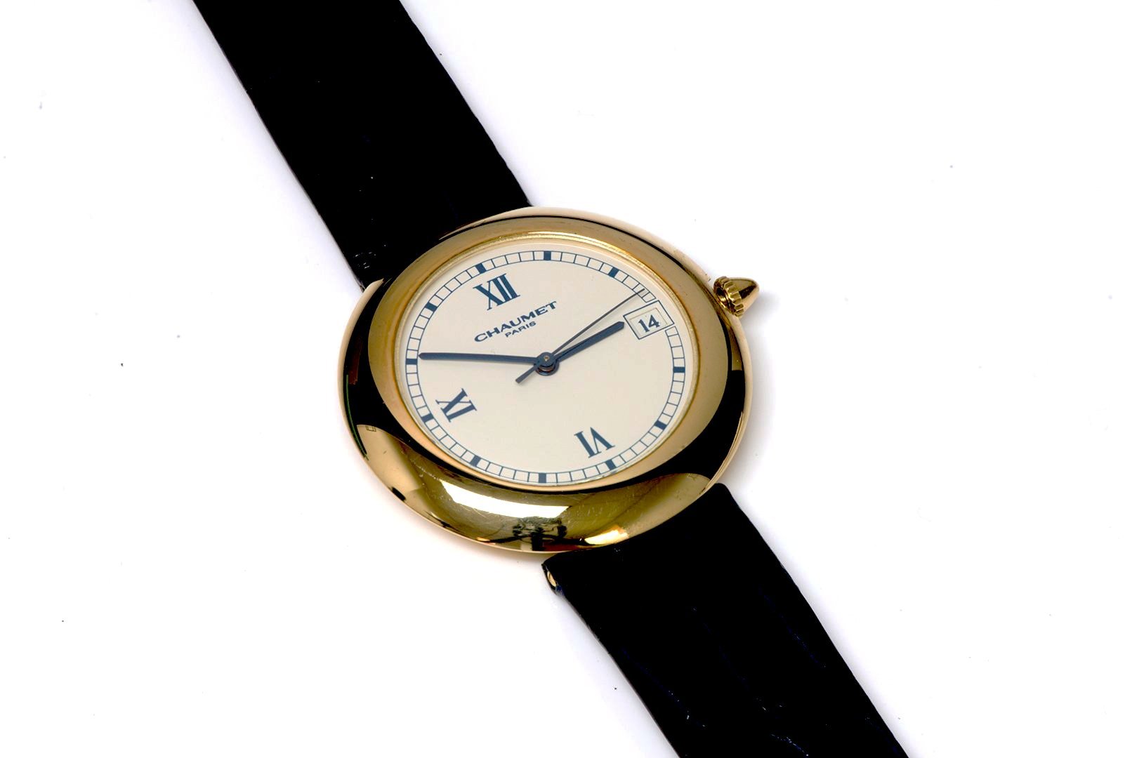 Chaumet Paris 13A-684 18K Gold Automatic Watch - DSF Antique Jewelry
