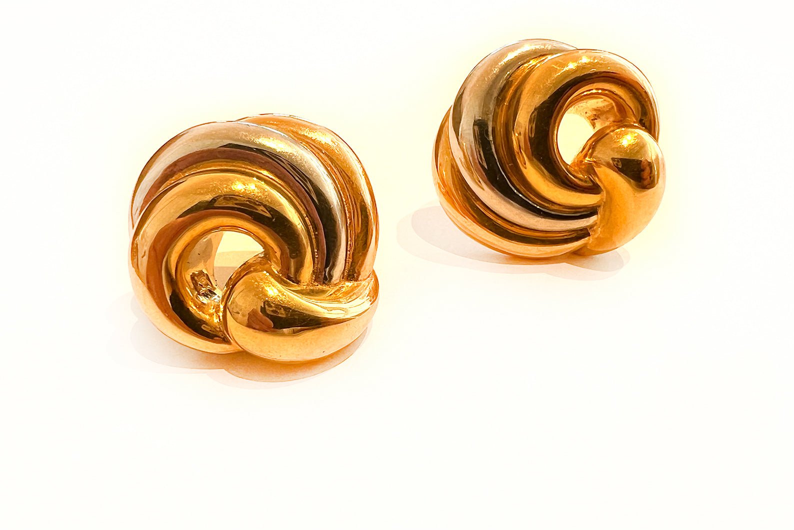 Chaumet Paris 18K Gold Rhodium Earrings