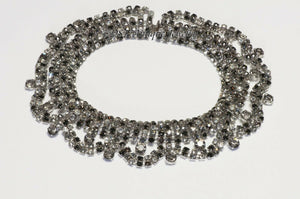 Christian Dior Paris Couture 1961 Crystal Collar Necklace
