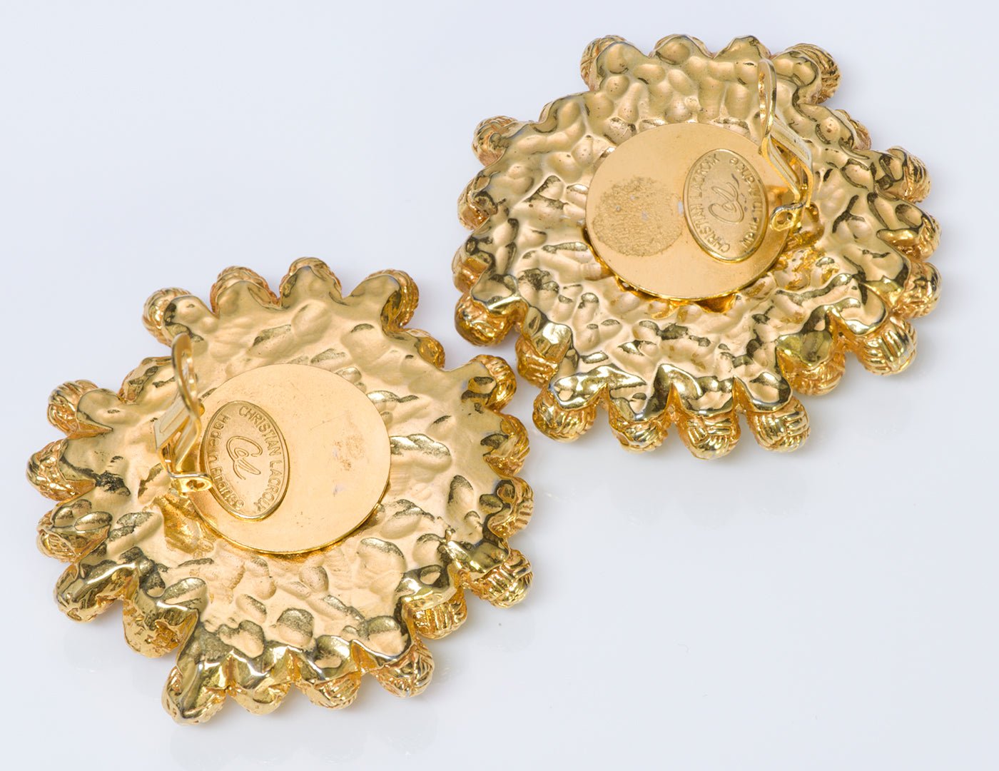 Christian Lacroix Baroque Style Earrings