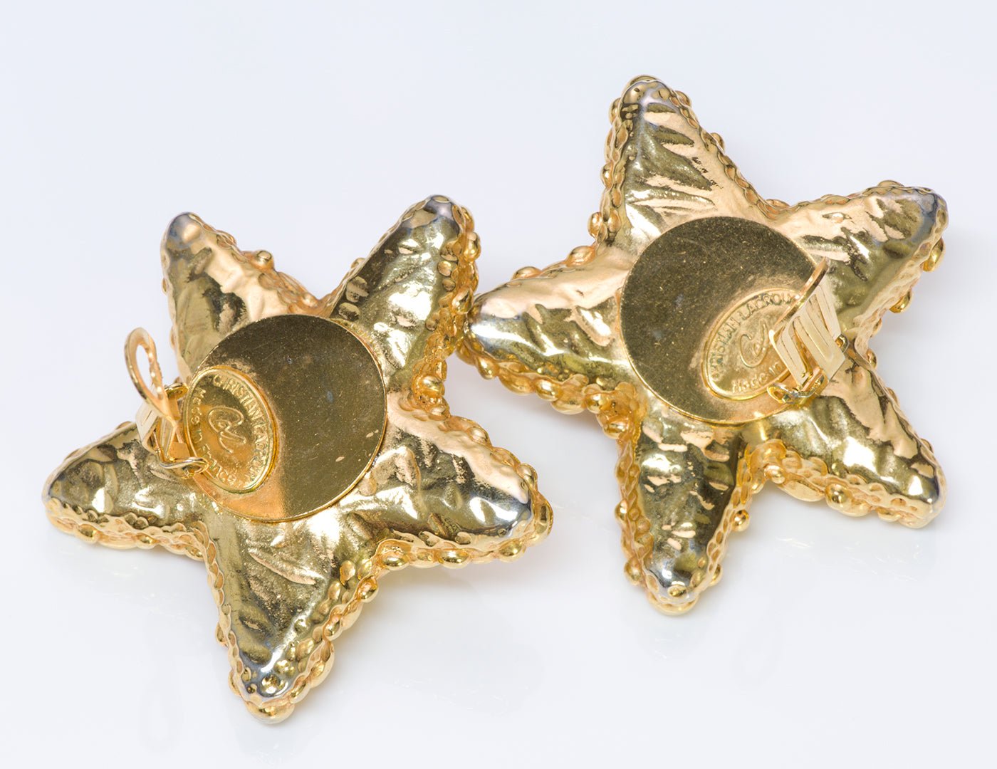 Christian Lacroix Starfish Earrings - DSF Antique Jewelry