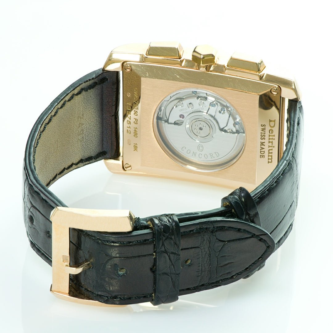 Concord Delirium 18K Gold Chronograph Automatic Watch 50.P3.1460